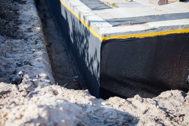 Residential Waterproofing installation at a Honeoye, NY home by SJ Waterproofing Pros